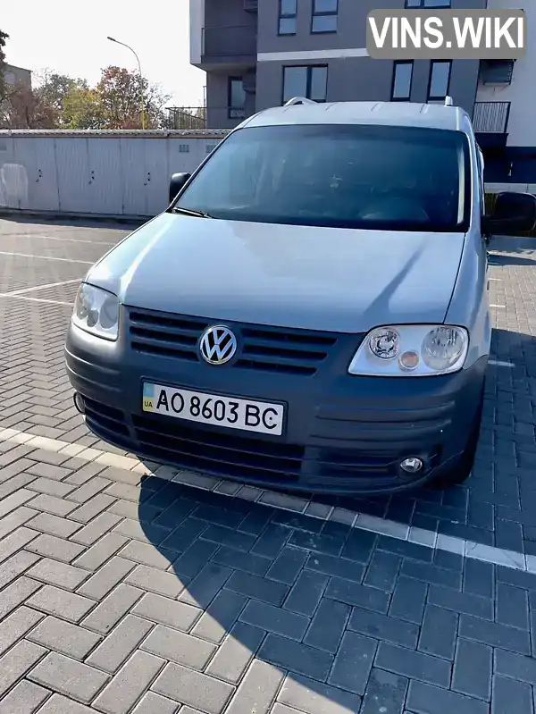 Мінівен Volkswagen Caddy 2010 1.9 л. Автомат обл. Закарпатська, Ужгород - Фото 1/19