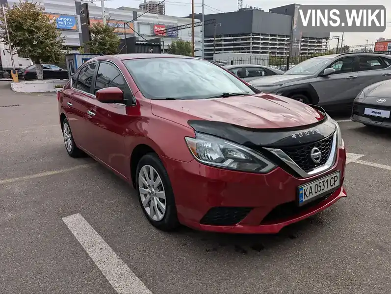 Седан Nissan Sentra 2017 1.8 л. Варіатор обл. Київська, Київ - Фото 1/21