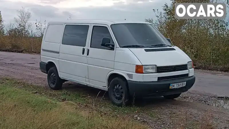 Мінівен Volkswagen Transporter 1997 1.9 л. Ручна / Механіка обл. Рівненська, Сарни - Фото 1/21