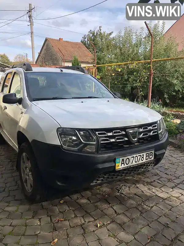 Позашляховик / Кросовер Dacia Duster 2013 null_content л. Ручна / Механіка обл. Закарпатська, Мукачево - Фото 1/8