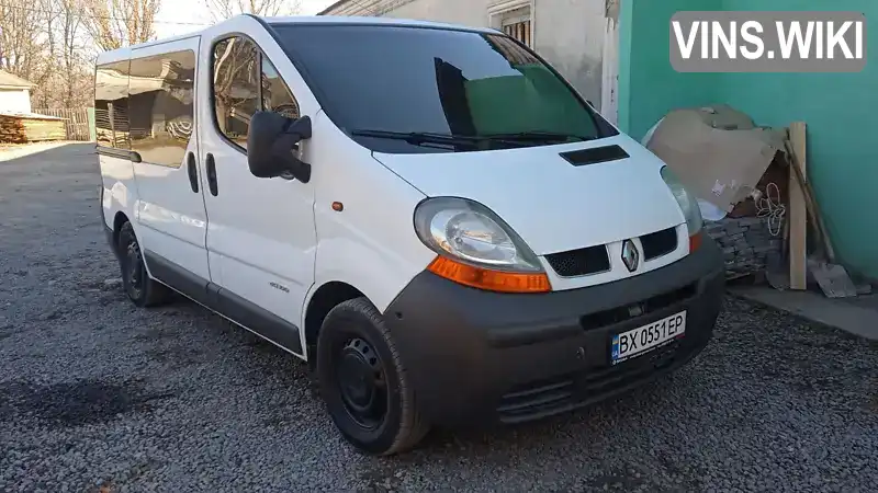 Мінівен Renault Trafic 2006 1.87 л. Ручна / Механіка обл. Хмельницька, Хмельницький - Фото 1/21