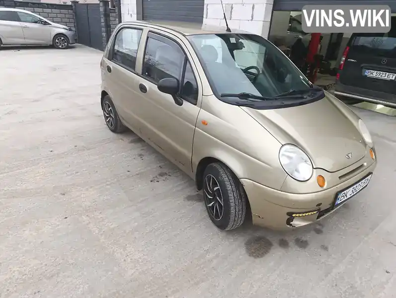 Хетчбек Daewoo Matiz 2007 0.8 л. Ручна / Механіка обл. Рівненська, Березне - Фото 1/12