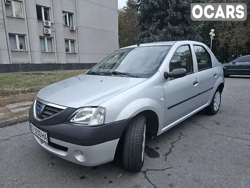 Седан Dacia Logan 2008 1.39 л. Ручна / Механіка обл. Полтавська, Полтава - Фото 1/21