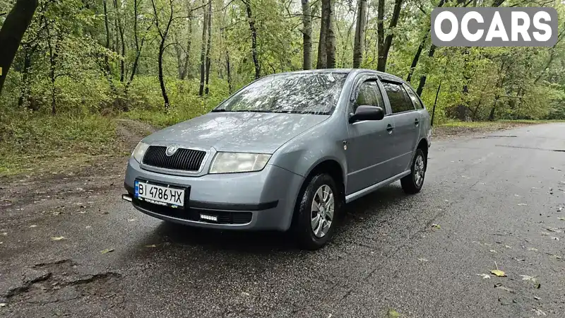 Універсал Skoda Fabia 2002 1.39 л. Ручна / Механіка обл. Київська, Яготин - Фото 1/21