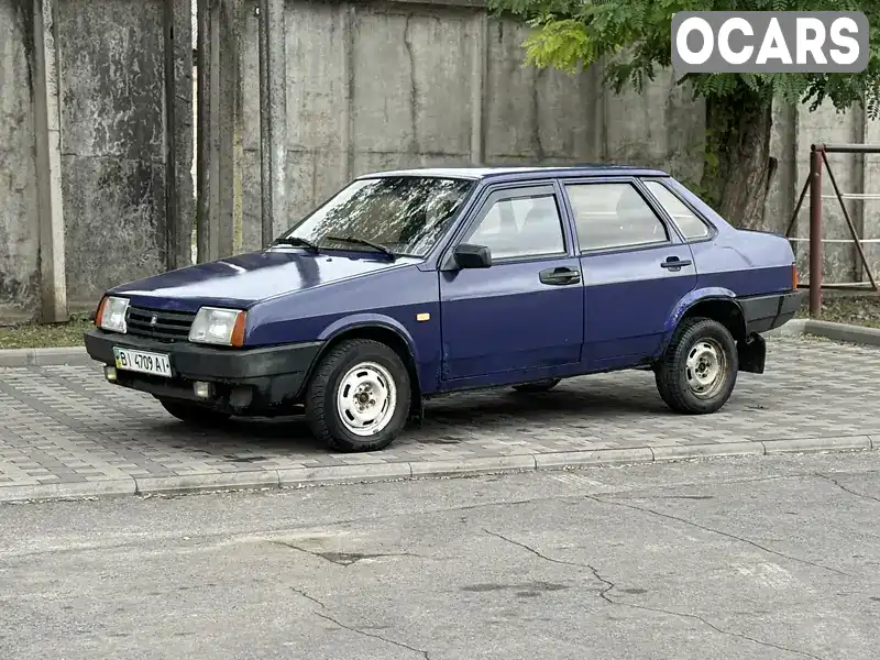 Седан ВАЗ / Lada 21099 2005 1.5 л. обл. Полтавська, Лубни - Фото 1/21