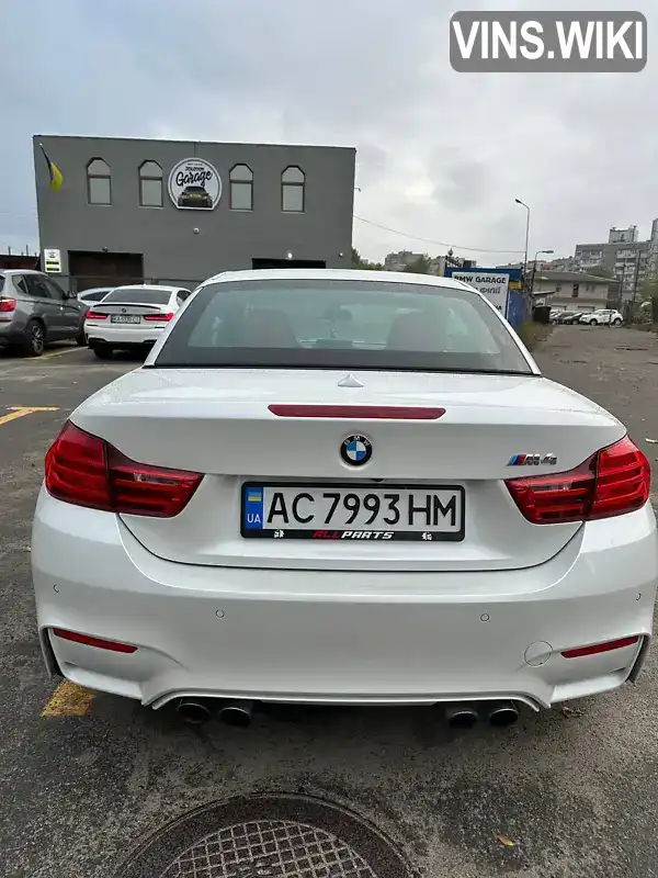 WBS3U9C59GP969626 BMW M4 2015 Кабриолет 2.98 л. Фото 4