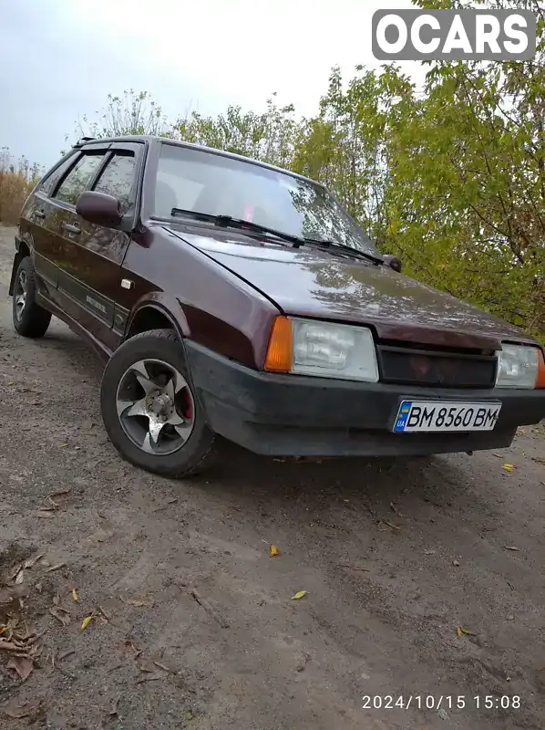 Хетчбек ВАЗ / Lada 2109 1992 1.5 л. Ручна / Механіка обл. Сумська, Конотоп - Фото 1/15