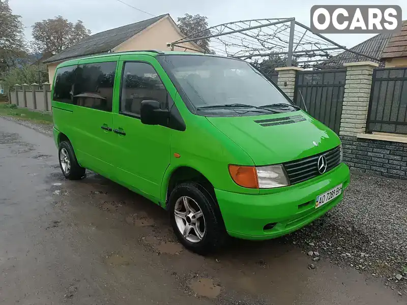 Мінівен Mercedes-Benz Vito 1998 2.3 л. Ручна / Механіка обл. Закарпатська, Виноградів - Фото 1/16