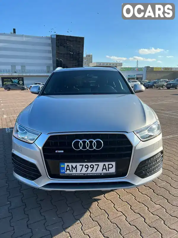 Позашляховик / Кросовер Audi Q3 2018 2 л. Автомат обл. Житомирська, Житомир - Фото 1/15