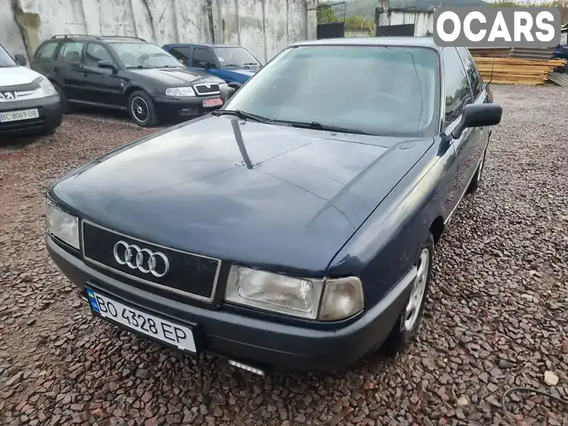 Седан Audi 80 1991 1.6 л. Ручная / Механика обл. Тернопольская, Кременец - Фото 1/21