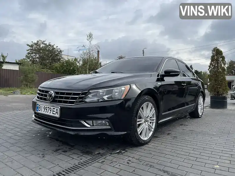 Седан Volkswagen Passat 2015 1.8 л. Автомат обл. Полтавська, Кременчук - Фото 1/19