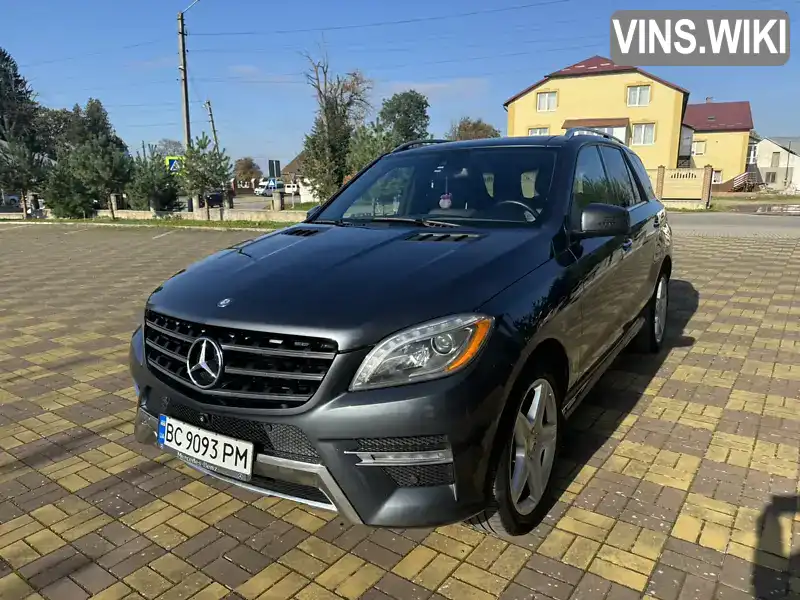 Позашляховик / Кросовер Mercedes-Benz M-Class 2014 2.99 л. Автомат обл. Львівська, Самбір - Фото 1/21