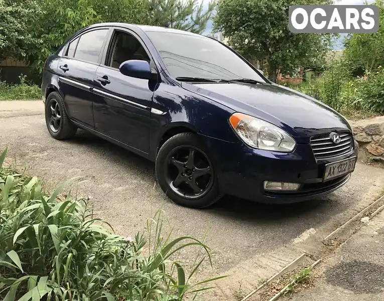 Седан Hyundai Accent 2008 1.6 л. обл. Харківська, Харків - Фото 1/7