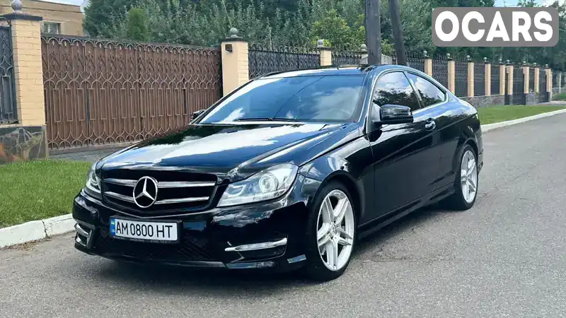 Купе Mercedes-Benz C-Class 2013 3.5 л. Автомат обл. Житомирська, Житомир - Фото 1/21