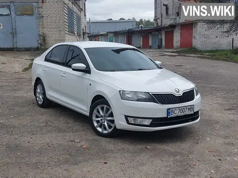 Ліфтбек Skoda Rapid 2013 1.6 л. Ручна / Механіка обл. Львівська, Львів - Фото 1/14