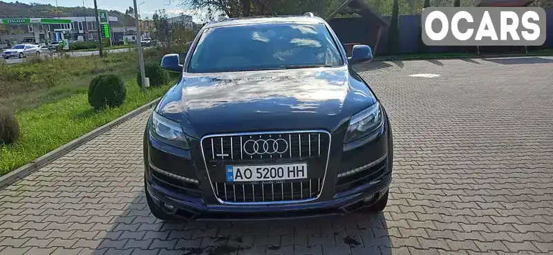 Позашляховик / Кросовер Audi Q7 2012 3 л. Автомат обл. Закарпатська, Іршава - Фото 1/9