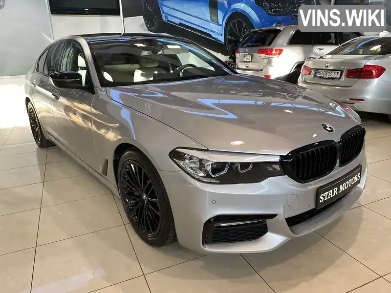 WBAJA9C59JB252295 BMW 5 Series 2018 Седан 2 л. Фото 1