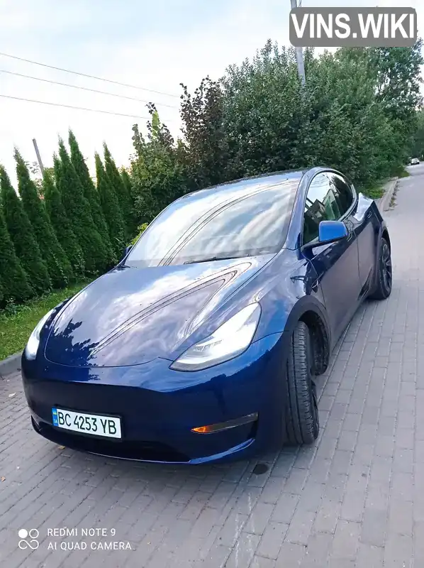 Позашляховик / Кросовер Tesla Model Y 2021 null_content л. Автомат обл. Львівська, Львів - Фото 1/21