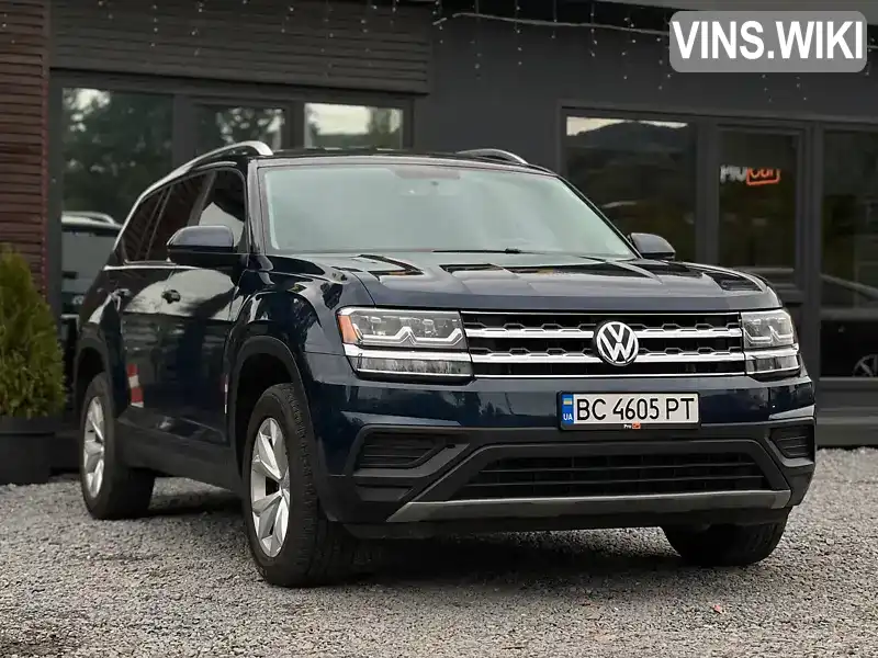 Позашляховик / Кросовер Volkswagen Atlas 2018 2 л. Автомат обл. Львівська, Яворів - Фото 1/21