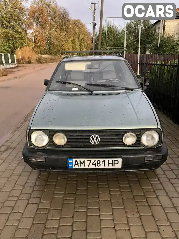 Хетчбек Volkswagen Golf 1987 1.78 л. Ручна / Механіка обл. Житомирська, Черняхів - Фото 1/9