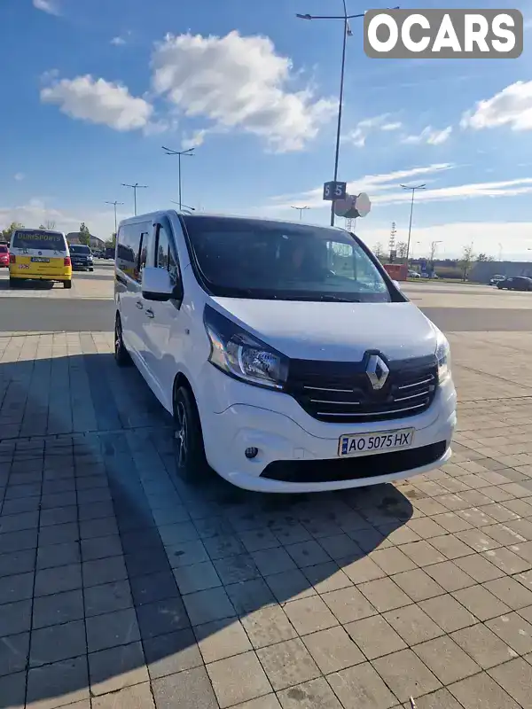 Мінівен Renault Trafic 2015 1.6 л. обл. Закарпатська, Тячів - Фото 1/21