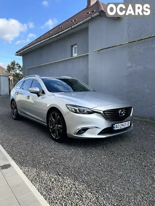 Універсал Mazda 6 2015 2.19 л. Ручна / Механіка обл. Закарпатська, Мукачево - Фото 1/16