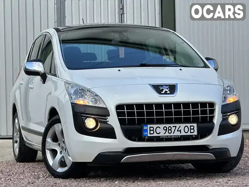 Позашляховик / Кросовер Peugeot 3008 2009 2 л. Ручна / Механіка обл. Львівська, Дрогобич - Фото 1/21