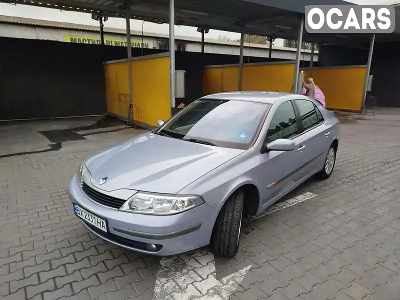 Ліфтбек Renault Laguna 2001 1.6 л. Ручна / Механіка обл. Хмельницька, Хмельницький - Фото 1/21