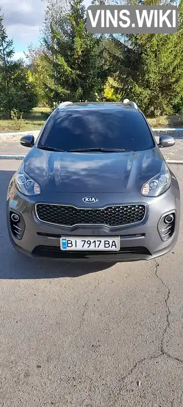 Позашляховик / Кросовер Kia Sportage 2016 1.69 л. Ручна / Механіка обл. Полтавська, Полтава - Фото 1/14