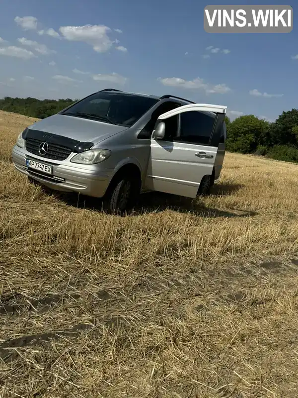 Мінівен Mercedes-Benz Vito 2008 2.15 л. Автомат обл. Запорізька, Вільнянськ - Фото 1/9