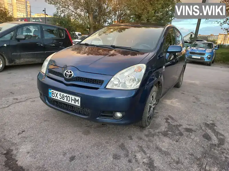 Мінівен Toyota Corolla Verso 2005 2 л. Ручна / Механіка обл. Хмельницька, Хмельницький - Фото 1/21