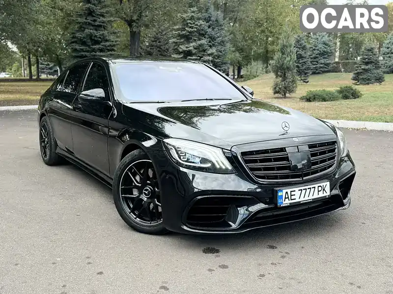 Седан Mercedes-Benz S-Class 2019 2.93 л. Автомат обл. Дніпропетровська, Дніпро (Дніпропетровськ) - Фото 1/21