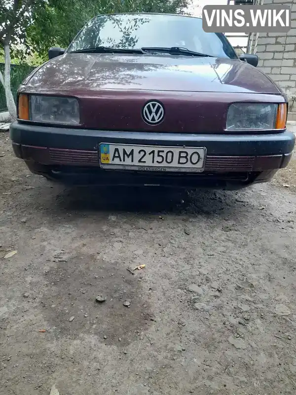 Седан Volkswagen Passat 1991 1.8 л. Ручна / Механіка обл. Житомирська, Ружин - Фото 1/7