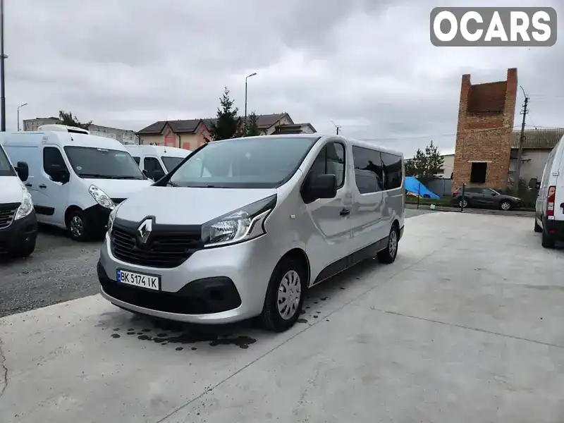 Мінівен Renault Trafic 2018 1.6 л. Ручна / Механіка обл. Рівненська, Дубно - Фото 1/21