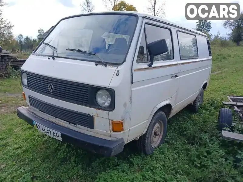 Мінівен Volkswagen Transporter 1986 1.6 л. Ручна / Механіка обл. Івано-Франківська, Івано-Франківськ - Фото 1/5