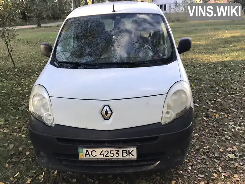 Мінівен Renault Kangoo 2010 1.46 л. Ручна / Механіка обл. Волинська, Любешів - Фото 1/12