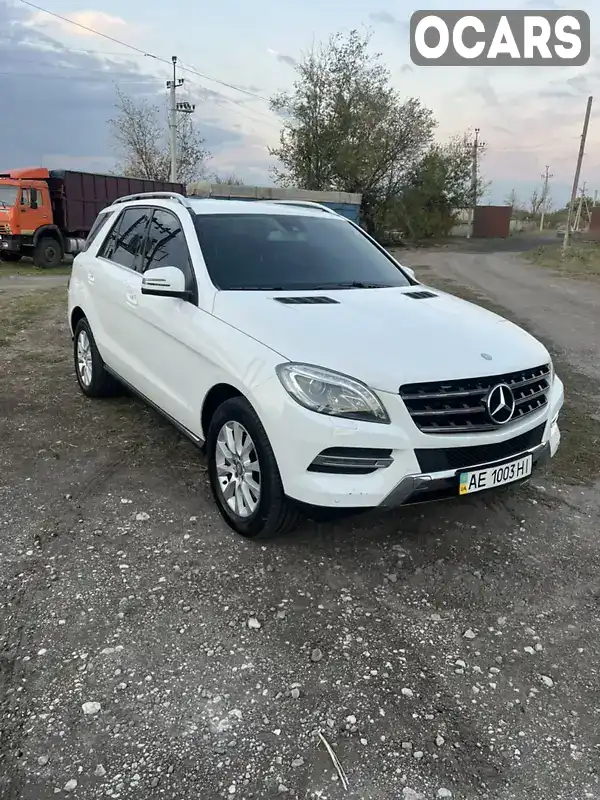 Позашляховик / Кросовер Mercedes-Benz M-Class 2013 2.99 л. Автомат обл. Дніпропетровська, Дніпро (Дніпропетровськ) - Фото 1/20