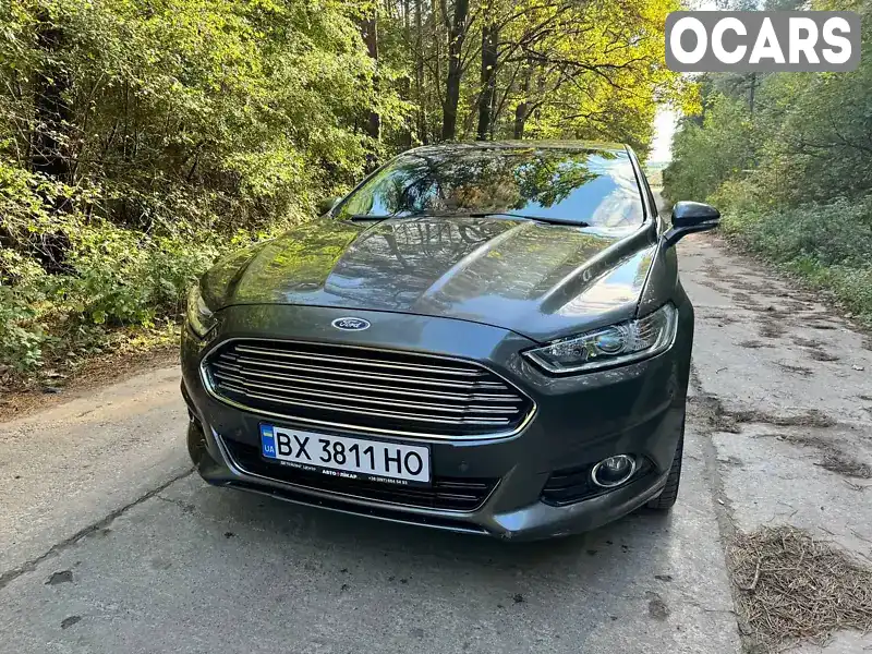 Седан Ford Fusion 2016 2 л. Автомат обл. Хмельницька, Шепетівка - Фото 1/21