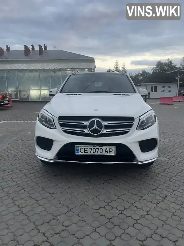 Позашляховик / Кросовер Mercedes-Benz GLE-Class 2016 2.99 л. Типтронік обл. Чернівецька, Чернівці - Фото 1/21