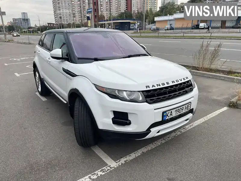 Позашляховик / Кросовер Land Rover Range Rover Evoque 2013 2 л. Автомат обл. Київська, Київ - Фото 1/21