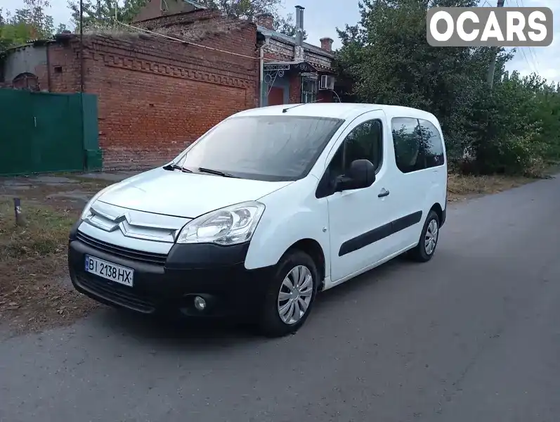 Мінівен Citroen Berlingo 2012 1.6 л. Ручна / Механіка обл. Полтавська, Полтава - Фото 1/9