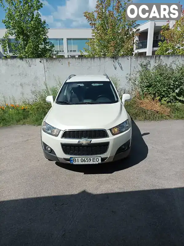 Позашляховик / Кросовер Chevrolet Captiva 2011 2.4 л. Автомат обл. Полтавська, Кременчук - Фото 1/4