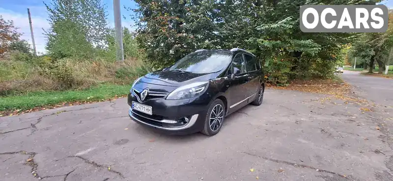 Мінівен Renault Grand Scenic 2013 1.6 л. Ручна / Механіка обл. Волинська, Нововолинськ - Фото 1/9