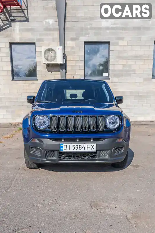 Позашляховик / Кросовер Jeep Renegade 2018 2.36 л. Автомат обл. Полтавська, Кременчук - Фото 1/21