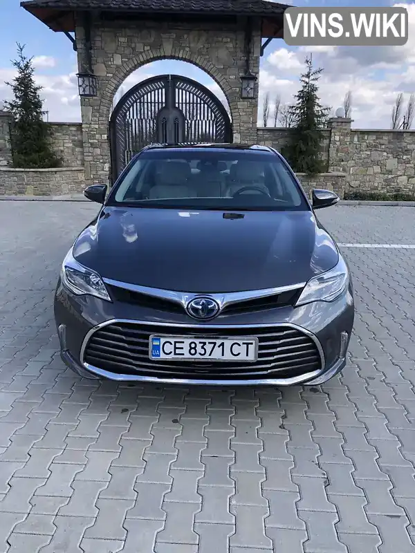 Седан Toyota Avalon 2018 2.5 л. Автомат обл. Черновицкая, Черновцы - Фото 1/21