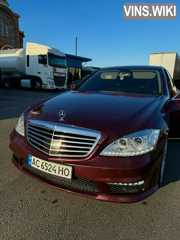 Седан Mercedes-Benz S-Class 2007 3.5 л. Автомат обл. Волинська, Ковель - Фото 1/21