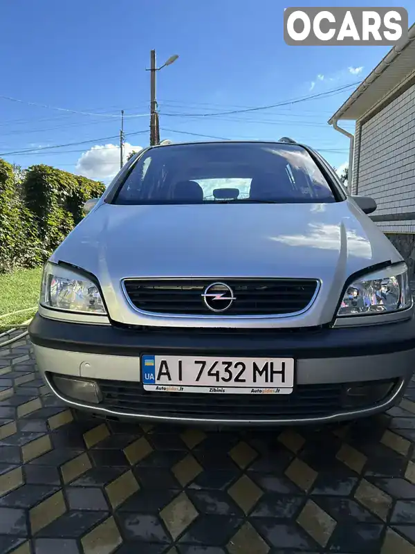 Мінівен Opel Zafira 2000 2 л. Ручна / Механіка обл. Київська, Біла Церква - Фото 1/19