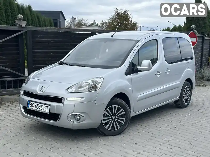 Мінівен Peugeot Partner 2014 1.56 л. Ручна / Механіка обл. Тернопільська, Тернопіль - Фото 1/21