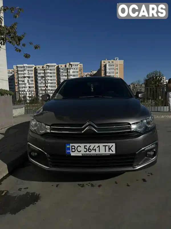 Седан Citroen C-Elysee 2018 1.2 л. Ручна / Механіка обл. Львівська, Львів - Фото 1/12