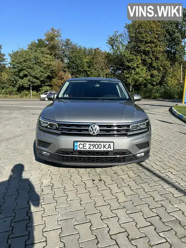 Внедорожник / Кроссовер Volkswagen Tiguan 2019 1.98 л. Автомат обл. Черновицкая, Черновцы - Фото 1/21